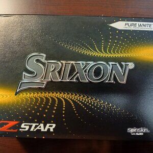 SRIXON Z-Star Golf Balls 12 count box